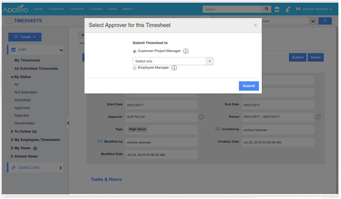 customizable approval flow