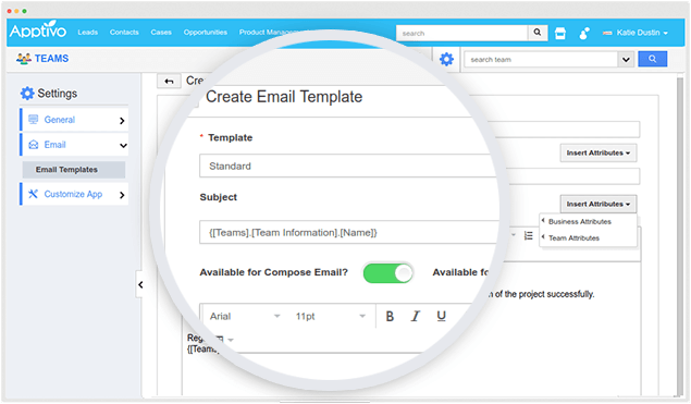 customize email templates