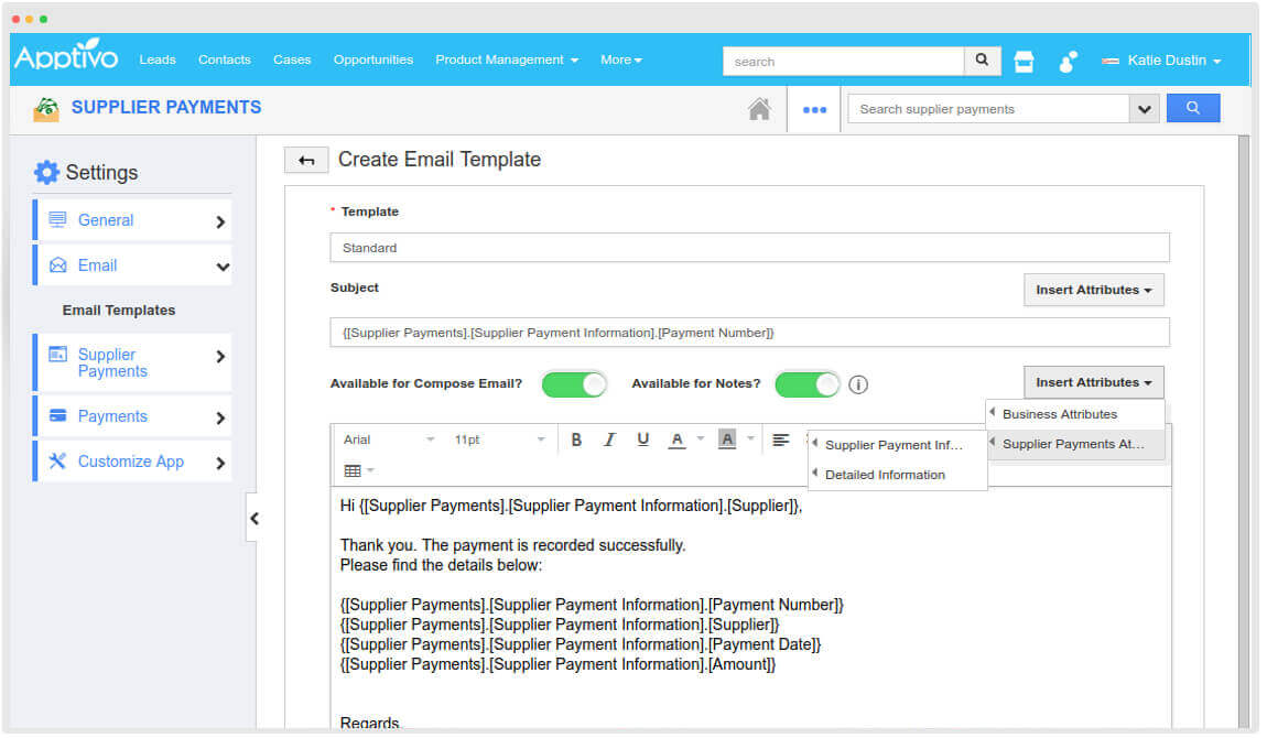 email templates