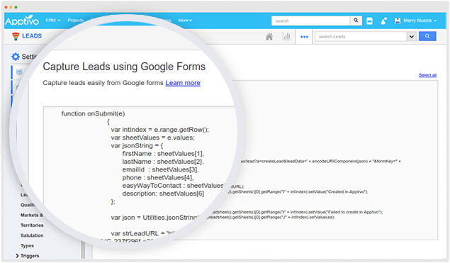 google form integrations