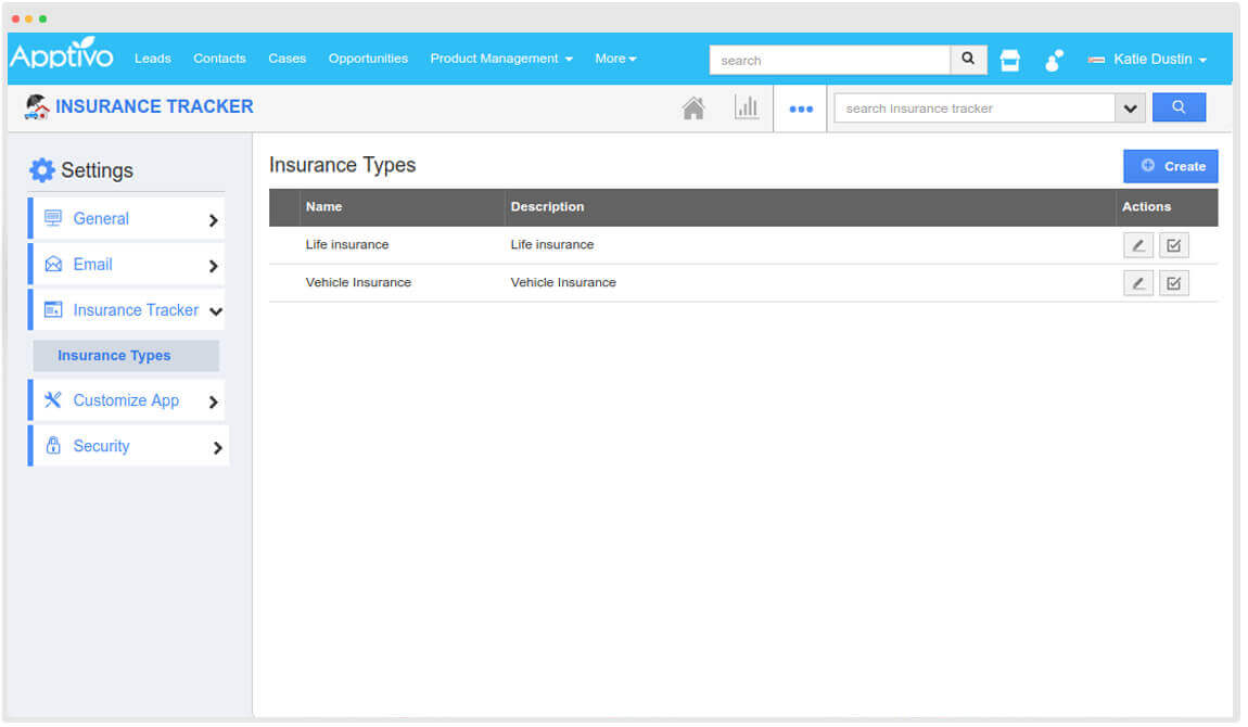 insurance types