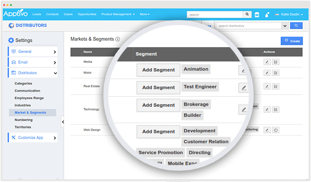 market segments