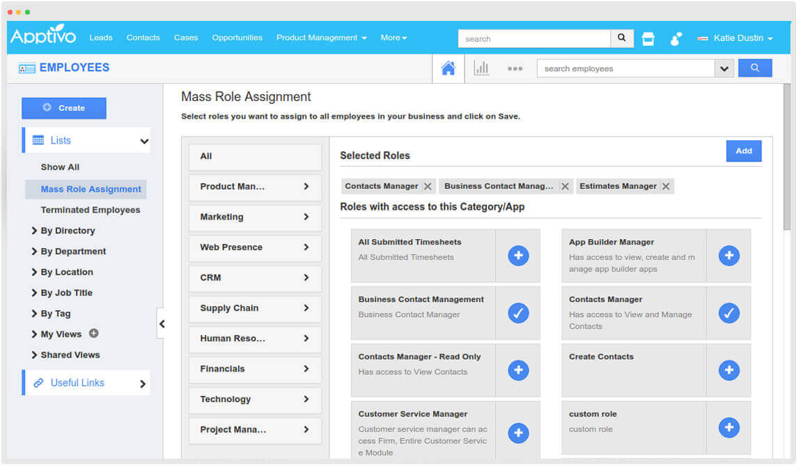 mass role assignment