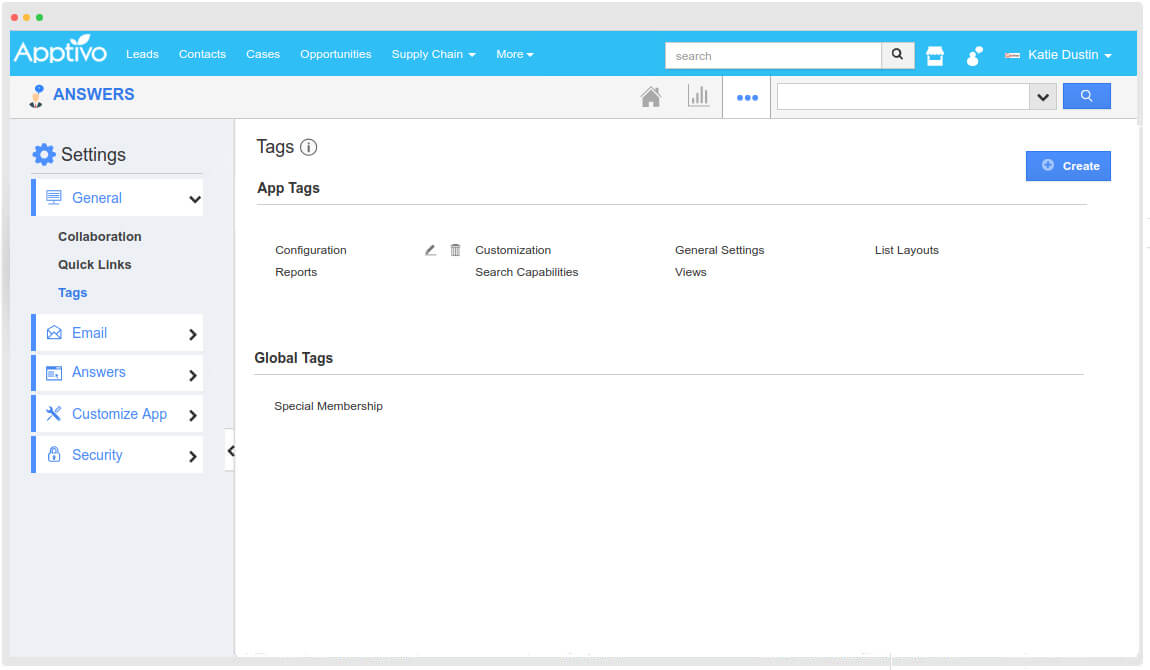 tag categories